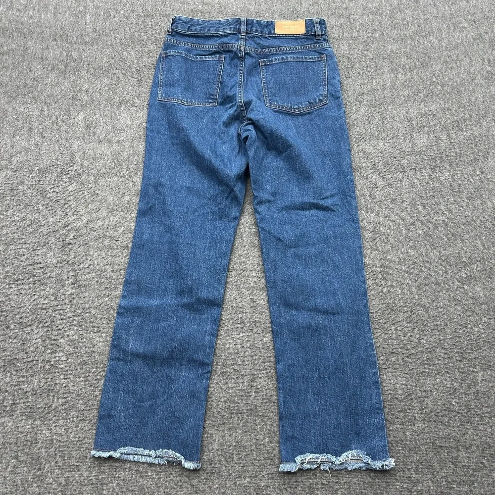 Kate Spade Jeans Women's Ooh La La Straight Leg Size 26‎ Raw Hem